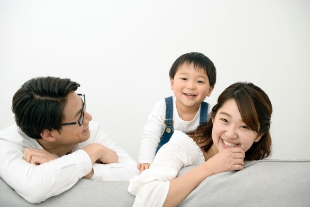 3人家族の寝室紹介イメージ